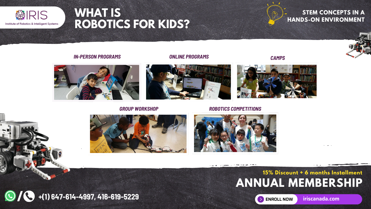 Robotics for Kids | The Journey of Learning Robotics and Coding at IRIS Canada